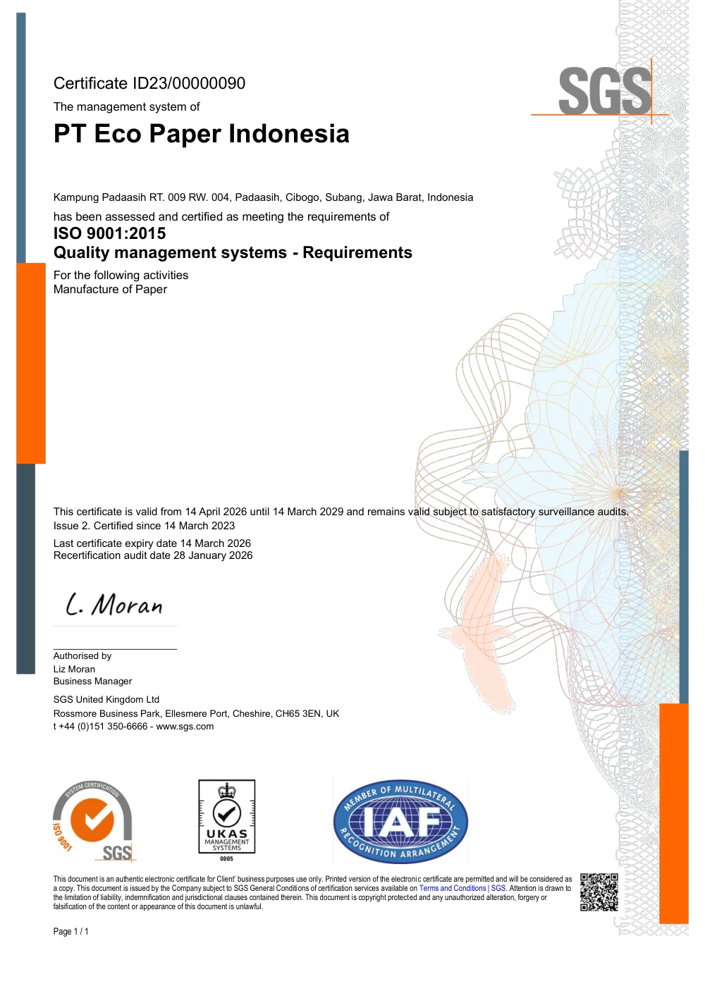 ISO 9001:2015