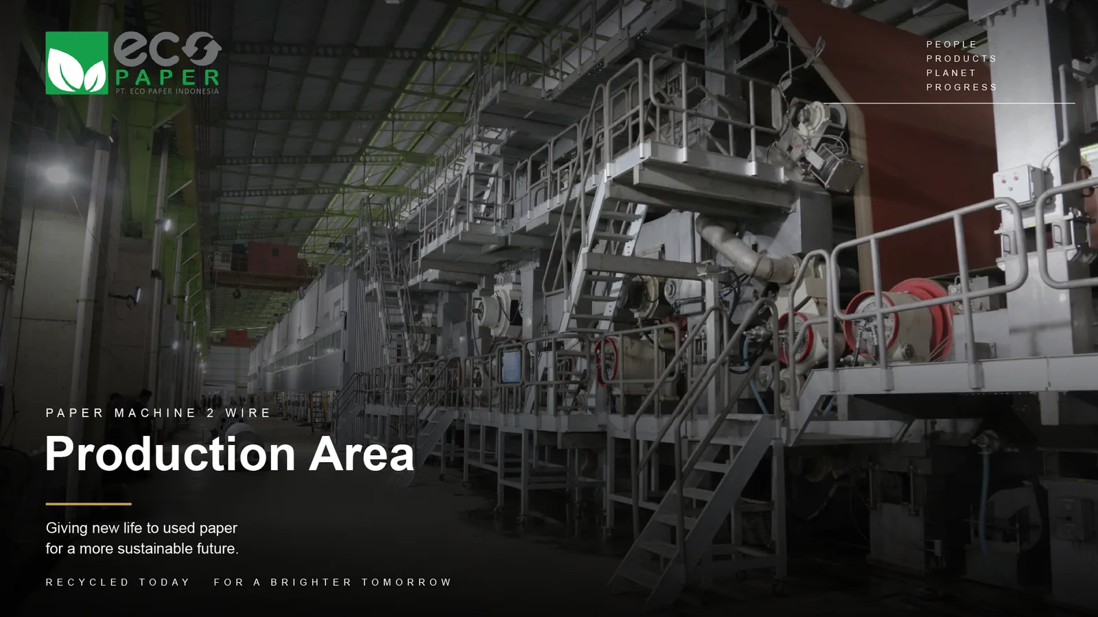 Paper Machine 2 — Production Area