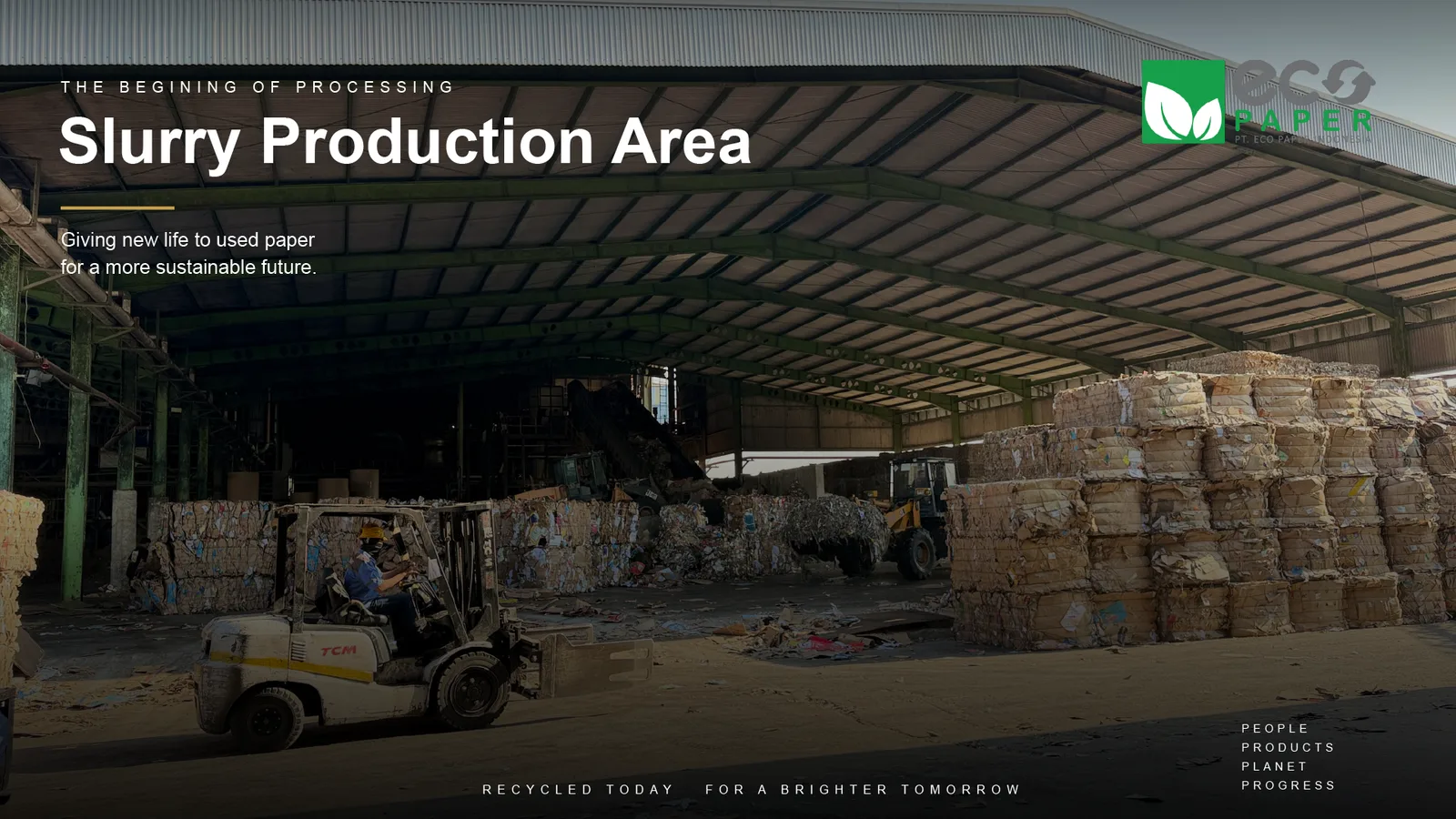 Slurry Production Area